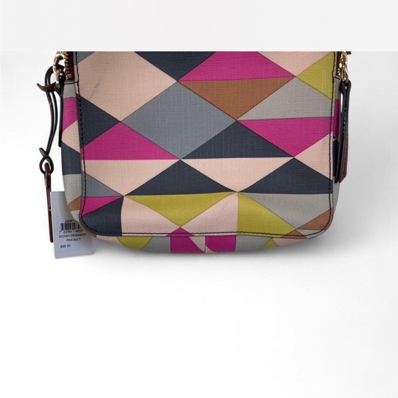Fossil Geometric Patterned Crossbody Bag - Picture 6 of 6